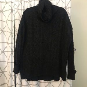 Oversized Distressed Free People Sweater